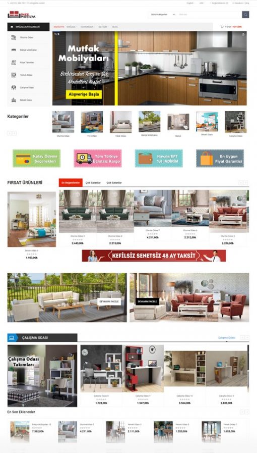 E-Ticaret Web Sitesi